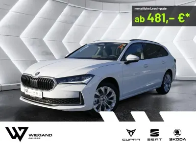 Neu Skoda Superb Selection 193 PS (141 kW) 2025 Weiß (weiss / purity weiss) Kombi