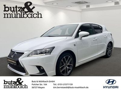 Gebraucht Lexus CT200h Sport Line 136 PS (100 kW) 2014 Weiß Limousine