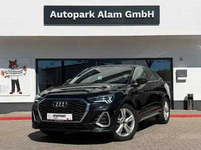 Brugt Audi Q3 Sportback S-Line 200 HK (147 kW) 2022 Sort SUV