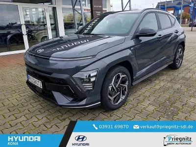 Gebraucht Hyundai Kona N Line 105 PS (77 kW) 2024 Grau SUV