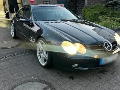 Gebraucht Mercedes SL350 245 PS (180 kW) 2004 Schwarz Cabrio