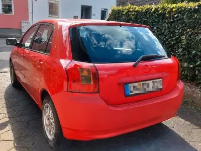 Gebraucht Toyota Corolla Sol 116 PS (85 kW) 2003 Rot Limousine