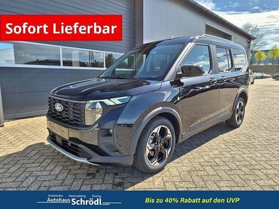 Nowe Ford Tourneo Courier Active 125 KM (91 kW) 2026 Czarny Minivan