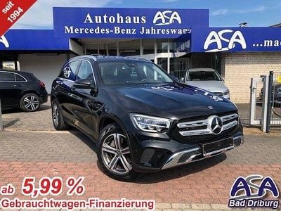 Gebraucht Mercedes GLC220 Exclusive 194 PS (142 kW) 2022 Obsidianschwarzmetallic SUV