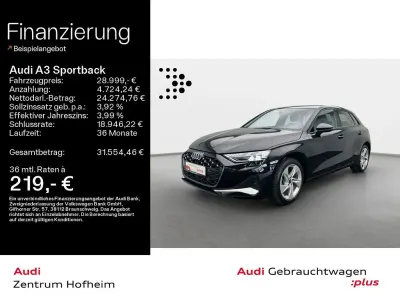 Gebraucht Audi A3 Advanced 150 PS (110 kW) 2025 Mythosschwarz metallic Limousine