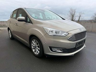 Gebraucht Ford C-MAX Titanium 125 PS (91 kW) 2016 Titangrau metallic Van / Kleinbus
