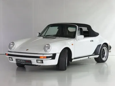 Gebraucht Porsche 911 Carrera Cabriolet 231 PS (169 kW) 1986 Weiß Cabrio