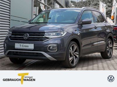 gebraucht VW T-Cross - 1.5 TSI DSG Style beats Navi AHK LED LM1