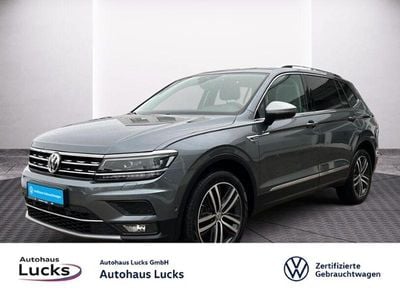 Gebraucht VW Tiguan Allspace Highline 179 PS (131 kW) 2018 Platinum grey metallic (metallic) SUV
