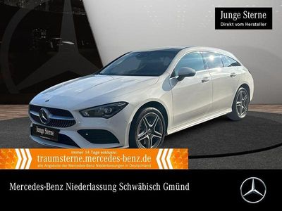 Gebraucht Mercedes CLA250e Shooting Brake AMG 160 PS (117 kW) 2022 Weiß Kombi