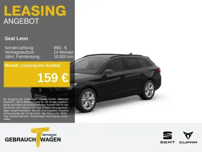 Gebraucht Seat Leon FR 150 PS (110 kW) 2025 Schwarz Limousine