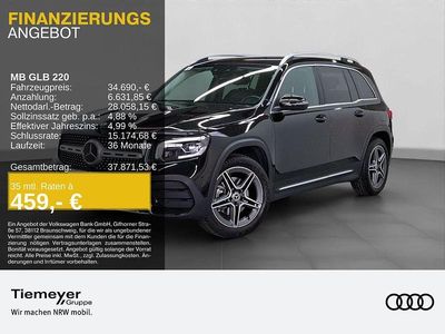 Schwarz Gebraucht 2021 Mercedes GLB220 AMG SUV | 34.690 € (Guter Preis)
