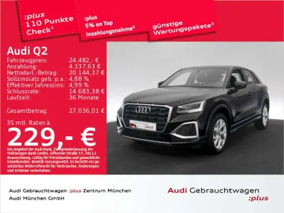 Używany Audi Q2 Advanced Plus 150 KM (110 kW) 2023 Czarny SUV