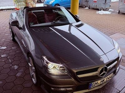 Gebraucht Mercedes SLK300 245 PS (180 kW) 2015 Grau Cabrio