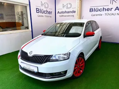 Używany Skoda Rapid 95 KM (69 kW) 2019 Biały Hatchback