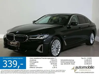 Używany BMW 530e Luxury Line 292 KM (214 kW) 2023 Czarny Sedan/Limuzyna