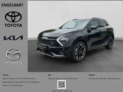Gebraucht Kia Sportage GT-Line 136 PS (100 kW) 2024 Schwarz SUV