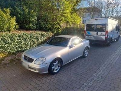 Usata Mercedes SLK200 2000 Argento Cabrio