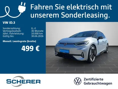 Occasion VW ID.3 GTX 210 kW (286 ch) 2025 Argent Citadine