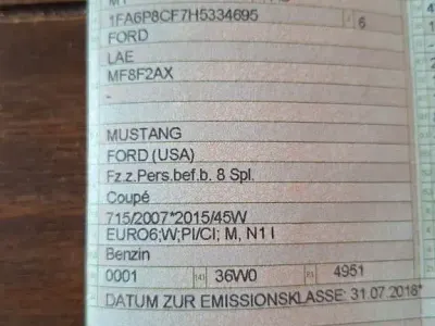 Gebraucht Ford Mustang GT 421 PS (309 kW) 2018 Weiß