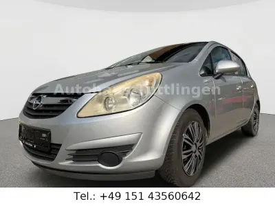 Używany Opel Corsa 90 KM (66 kW) 2009 Srebrny Hatchback