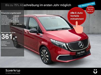 Gebraucht Mercedes EQV300 Avantgarde 150 kW (204 PS) 2021 Rot Van / Kleinbus