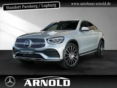 Second-hand Mercedes GLC300 AMG 245 CP (180 kW) 2020 Argintiu Coupe