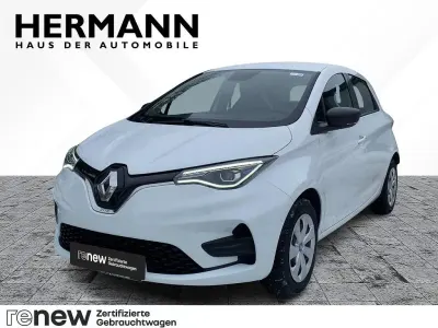 Begagnad Renault Zoe Life 50 kW (69 HK) 2020 Vit Halvkombi