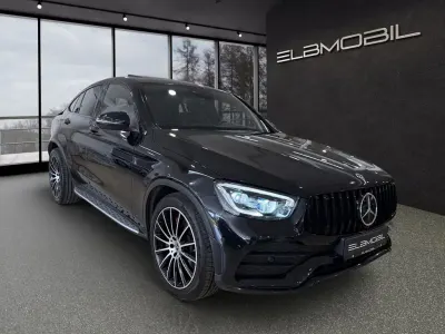 Gebraucht Mercedes GLC400d AMG line 330 PS (242 kW) 2020 Obsidianschwarz SUV