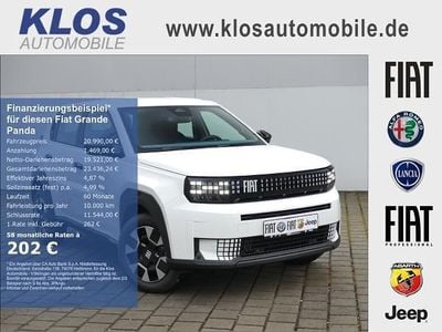 Neu Fiat Grande Panda Business 110 PS (80 kW) 2026 Gelato weiss Kleinwagen