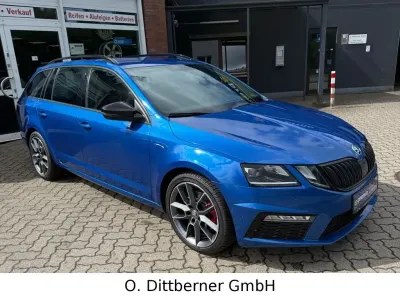 Gebraucht Skoda Octavia RS 184 PS (135 kW) 2020 Blau Kombi