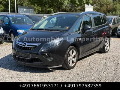 Gebraucht Opel Zafira Tourer Style 140 PS (102 kW) 2015 Schwarz Van / Kleinbus