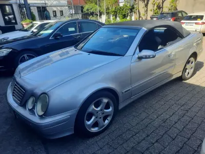 Brugt Mercedes CLK430 Avantgarde 279 HK (205 kW) 2002 Sølv Cabriolet