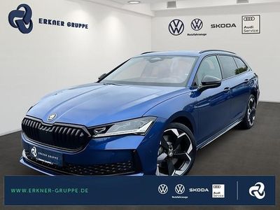 Blau Neu 2025 Skoda Superb SportLine Kombi | 63.170 €