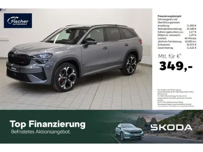 Neu Skoda Kodiaq RS 265 PS (194 kW) 2026 Graphite grau metallic SUV