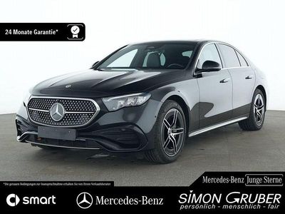 lack obsidianschwarz (metallic) Gebraucht 2024 Mercedes E300 AMG Limousine | 59.900 € (Etwas zu teuer)