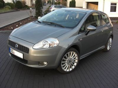 Gebraucht Fiat Grande Punto Sport 129 PS (94 kW) 2007 Grau metallic Kleinwagen