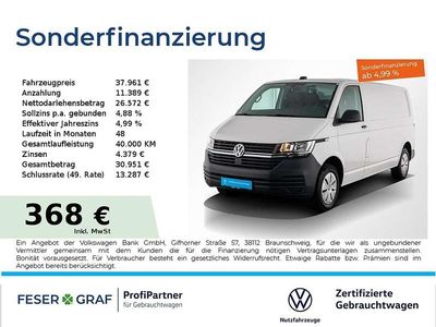 Weiss Gebraucht 2024 VW Transporter Van | 35.641 € (Teuer)