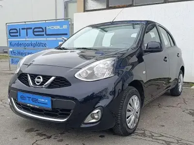 Gebraucht Nissan Micra Acenta 80 PS (58 kW) 2016 Sapphire black (m) (metallic) Kleinwagen