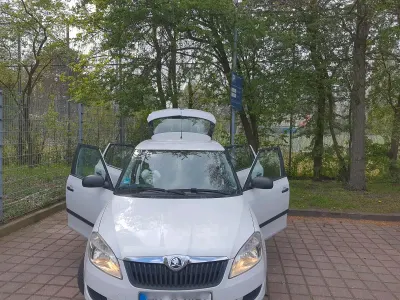 Usata Skoda Fabia 60 CV (44 kW) 2014 Bianco Utilitaria