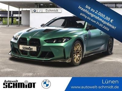 Neu BMW M4 Shadowline 551 PS (405 kW) 2025 (grün)  frozen isle of man green wie p92 Coupé