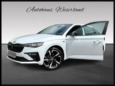 Gebraucht Skoda Scala Monte Carlo 116 PS (85 kW) 2024 Weiß Kleinwagen