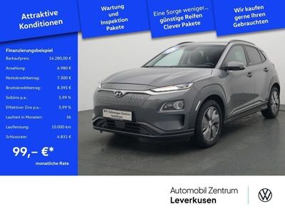 Gebraucht Hyundai Kona Style 100 kW (136 PS) 2020 Grau / galaxy grey (metallic) SUV