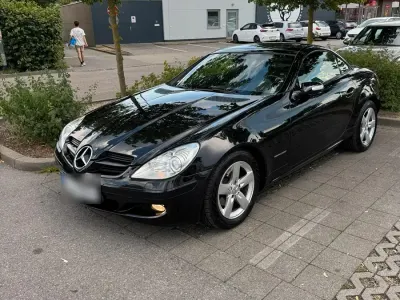 Gebraucht Mercedes SLK200 163 PS (119 kW) 2005 Schwarz Cabrio