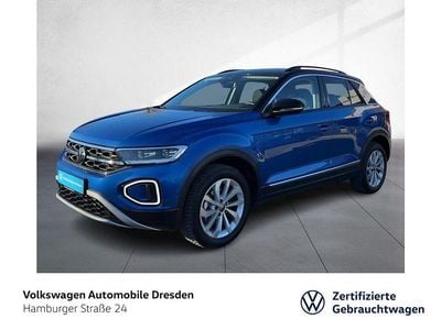 Second-hand VW T-Roc Style 150 CP (110 kW) 2025 Albastru SUV