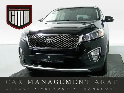 Gebraucht Kia Sorento Edition 7 200 PS (147 kW) 2016 (abp) aurora black pearl (schwarz) (metallic) SUV