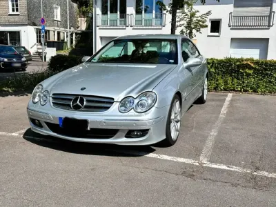 Gebraucht Mercedes CLK200 163 PS (119 kW) 2005 Silber Coupé