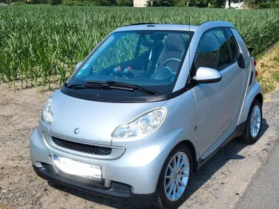 Gebraucht Smart ForTwo Cabrio Passion 71 PS (52 kW) 2009 Silber Cabrio