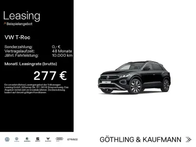 Gebraucht VW T-Roc Move 150 PS (110 kW) 2023 Schwarz SUV