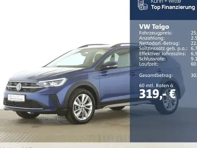 Gebraucht VW Taigo Life 116 PS (85 kW) 2025 Blau SUV